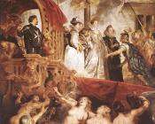 彼得 保罗 鲁本斯 : The Landing of Marie de' Medici at Marseilles
